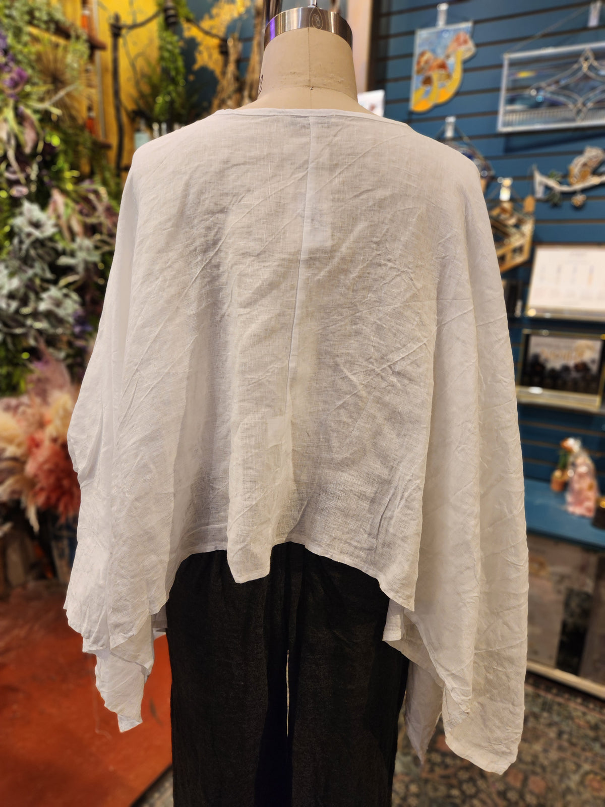 One Pocket Cape Top