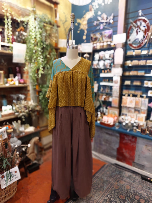 Gold Dust Crop Top 0725 076