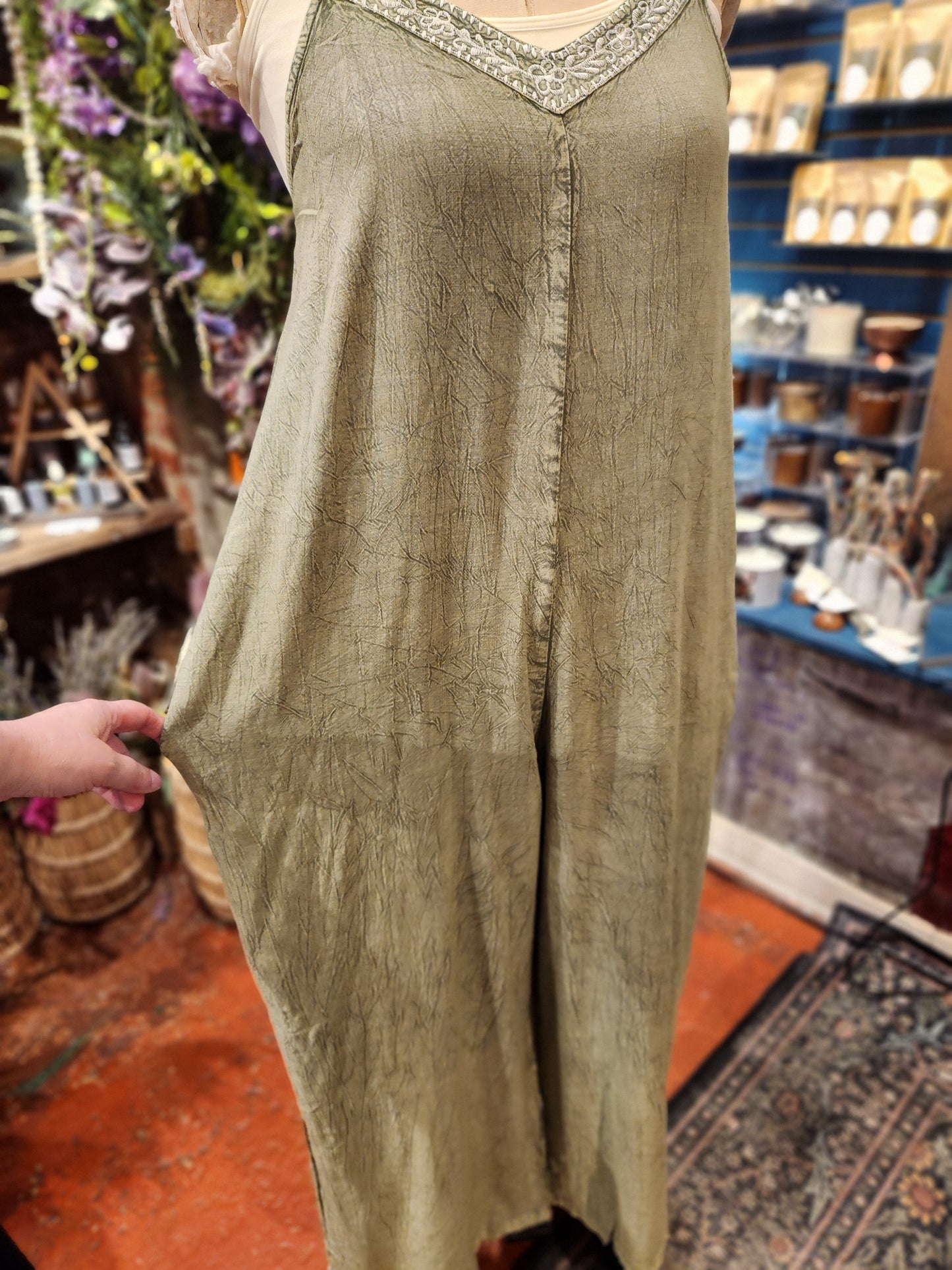 RompAround - Embroidered Romper