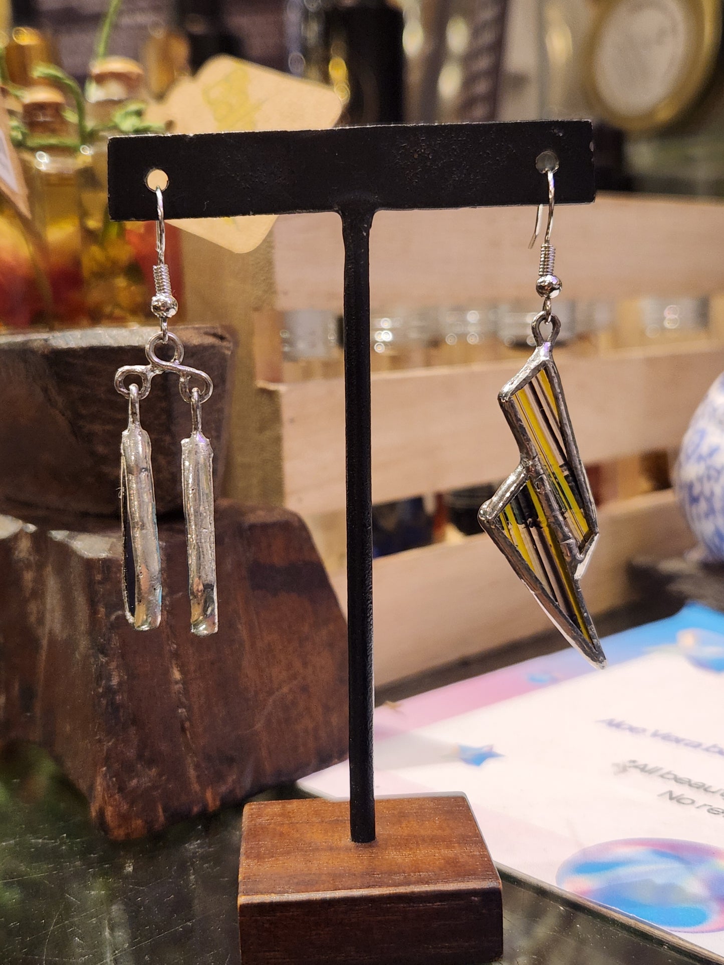 Rain Drop & Lightning Bolt Earrings - *KC35