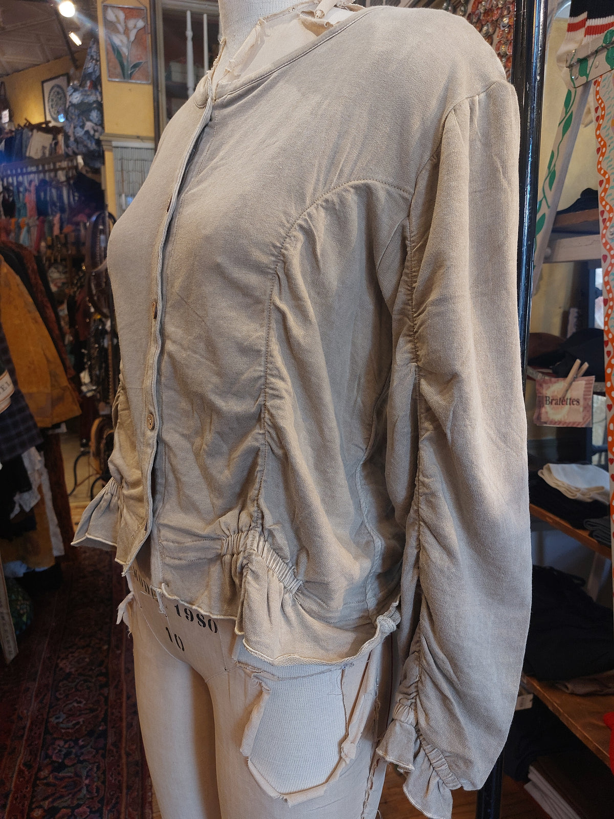 Ruched Short Jacket