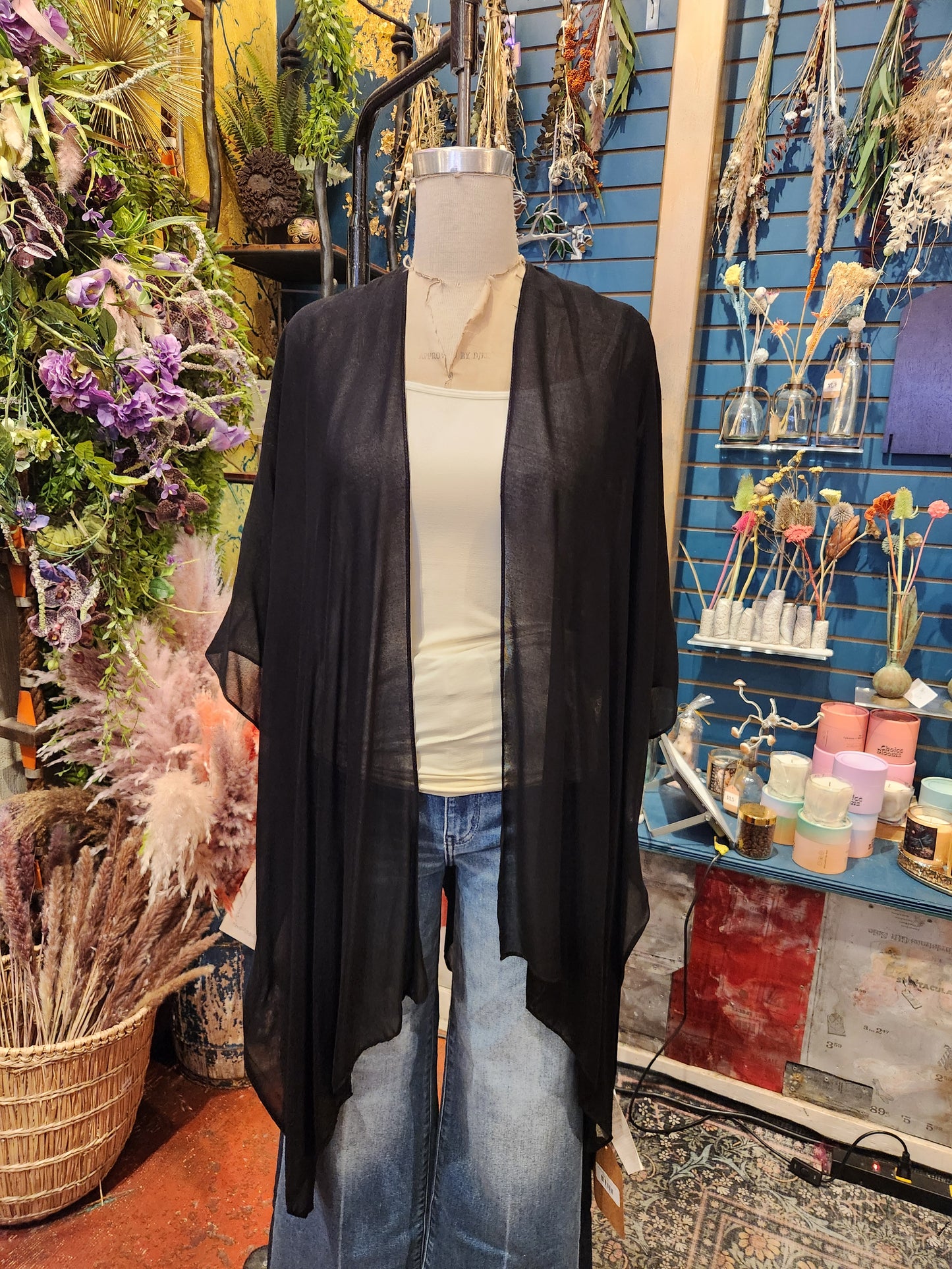 One-Size Short Kimono - Multiple Colors