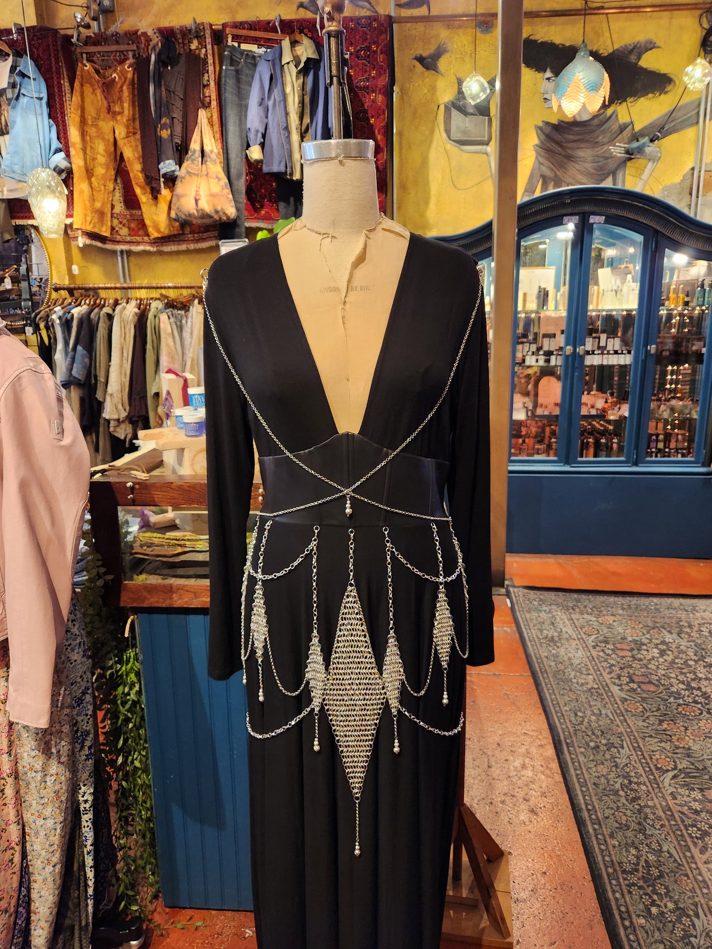Chainmail Dreams Witchwood Dress- Tori Melson*