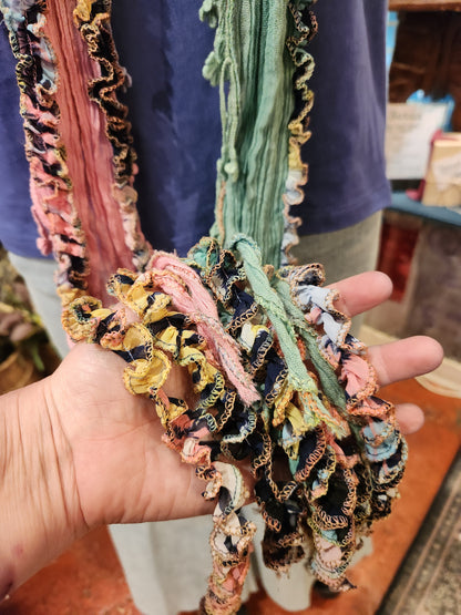 Fringe Scarf - OOAK #15