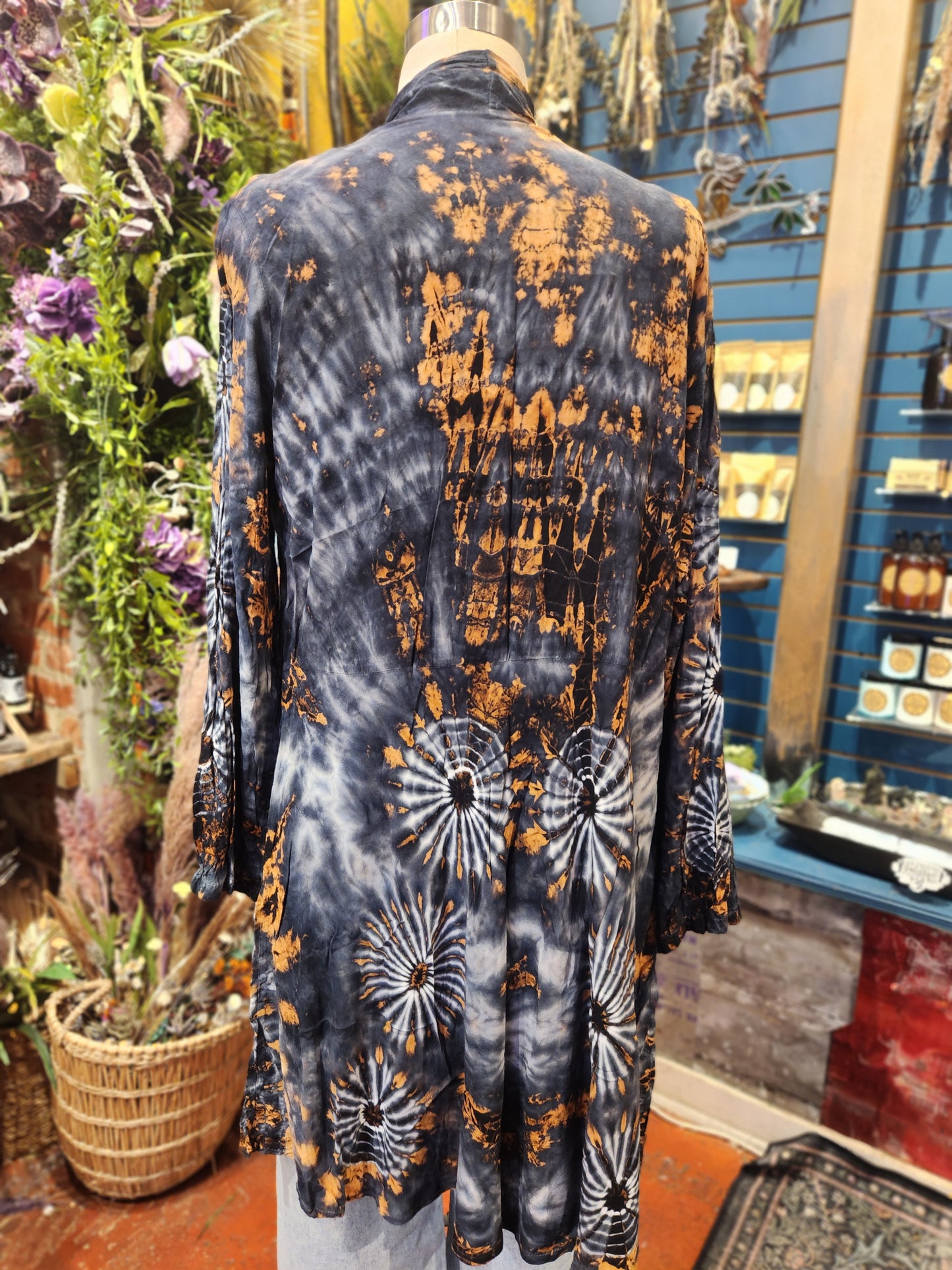 Tie Dye Duster Long Sleeve ( multiple colors avaialable)