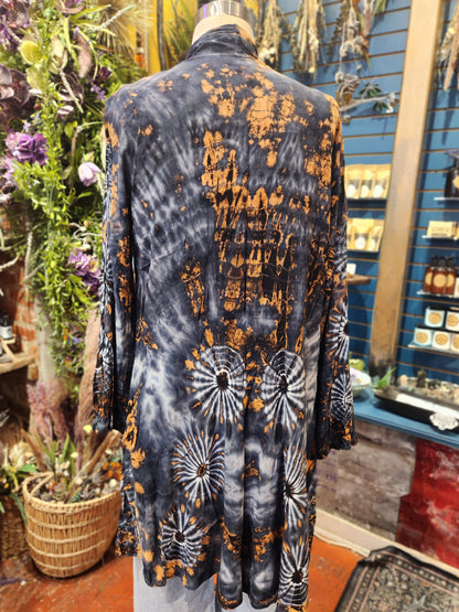 Tie Dye Duster Long Sleeve ( multiple colors avaialable)