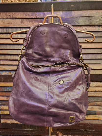 Horton Grape Leather Bag