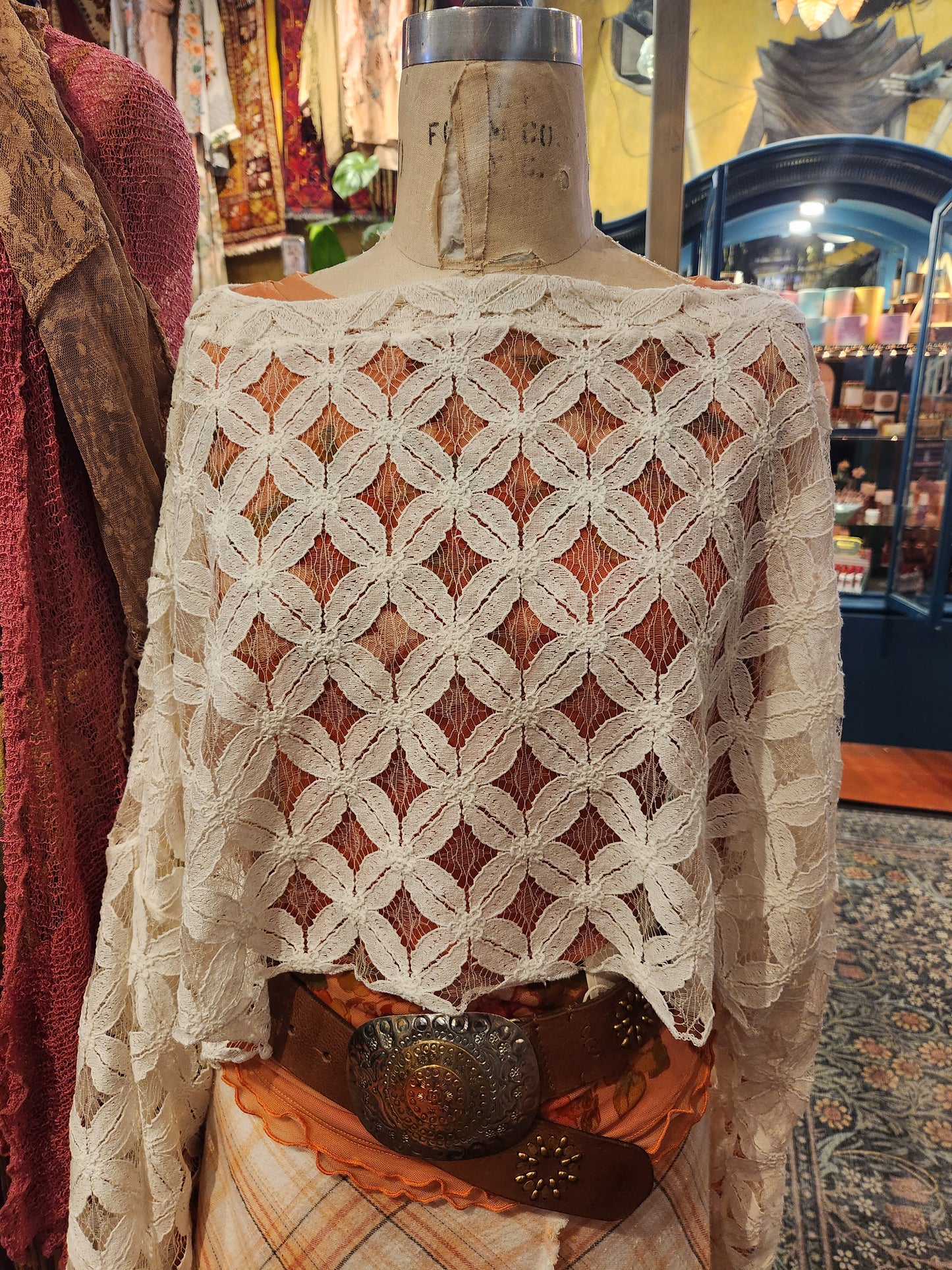 Kantha Abundance Crop Top