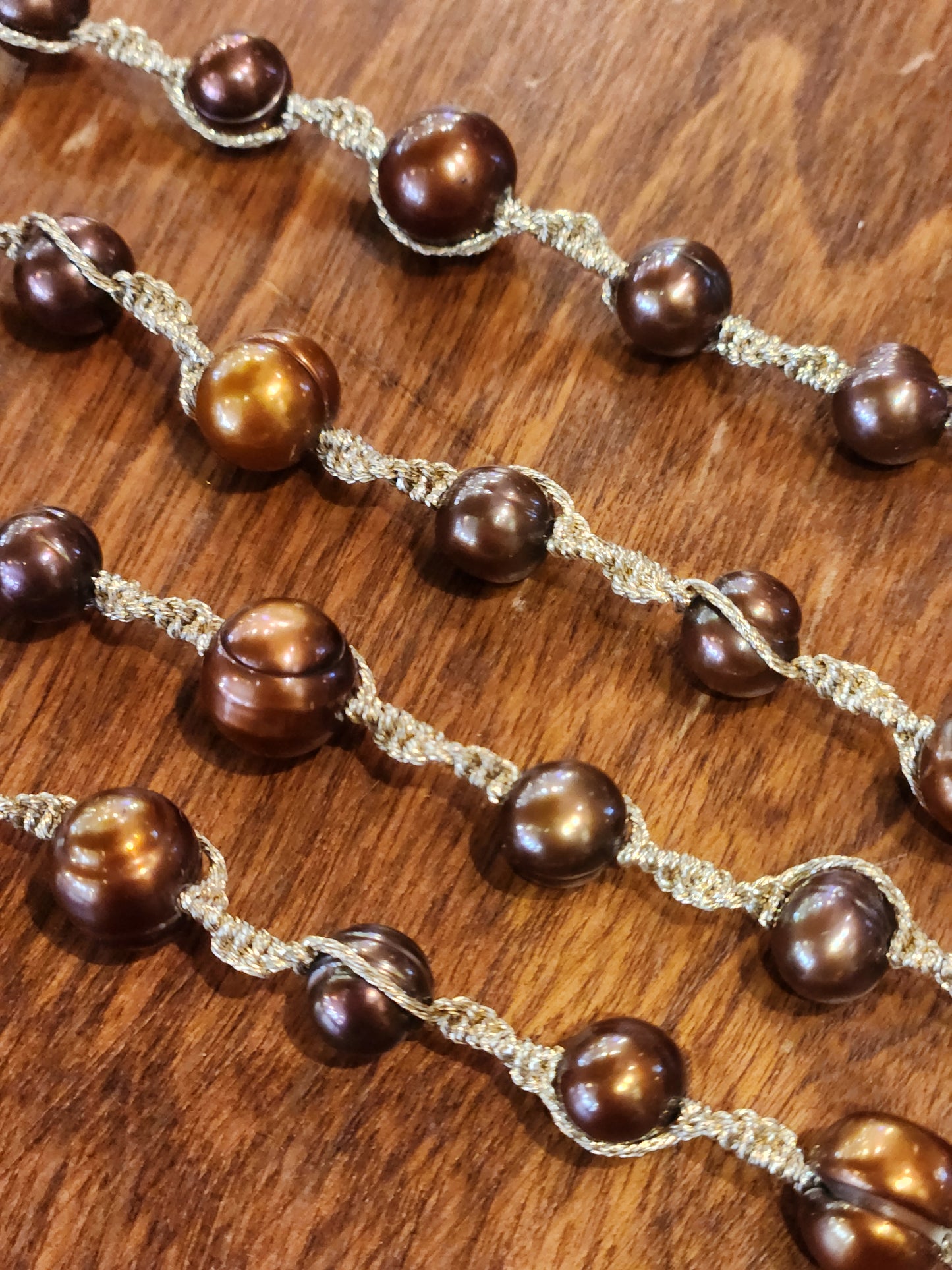 Metal Buddha Pendant with Beaded Necklace