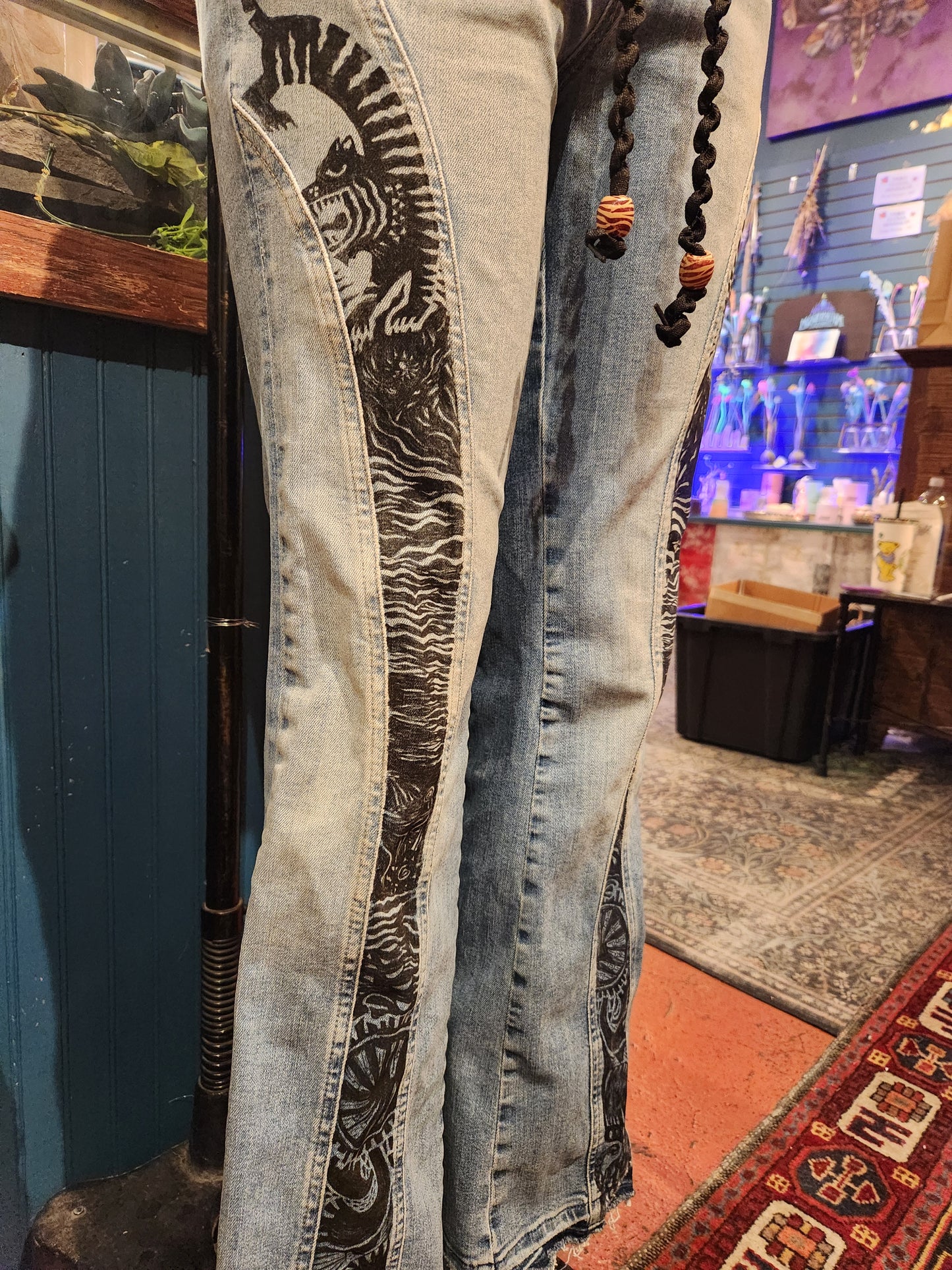 Circus Cats Free People Flare Jean - Vaylmith