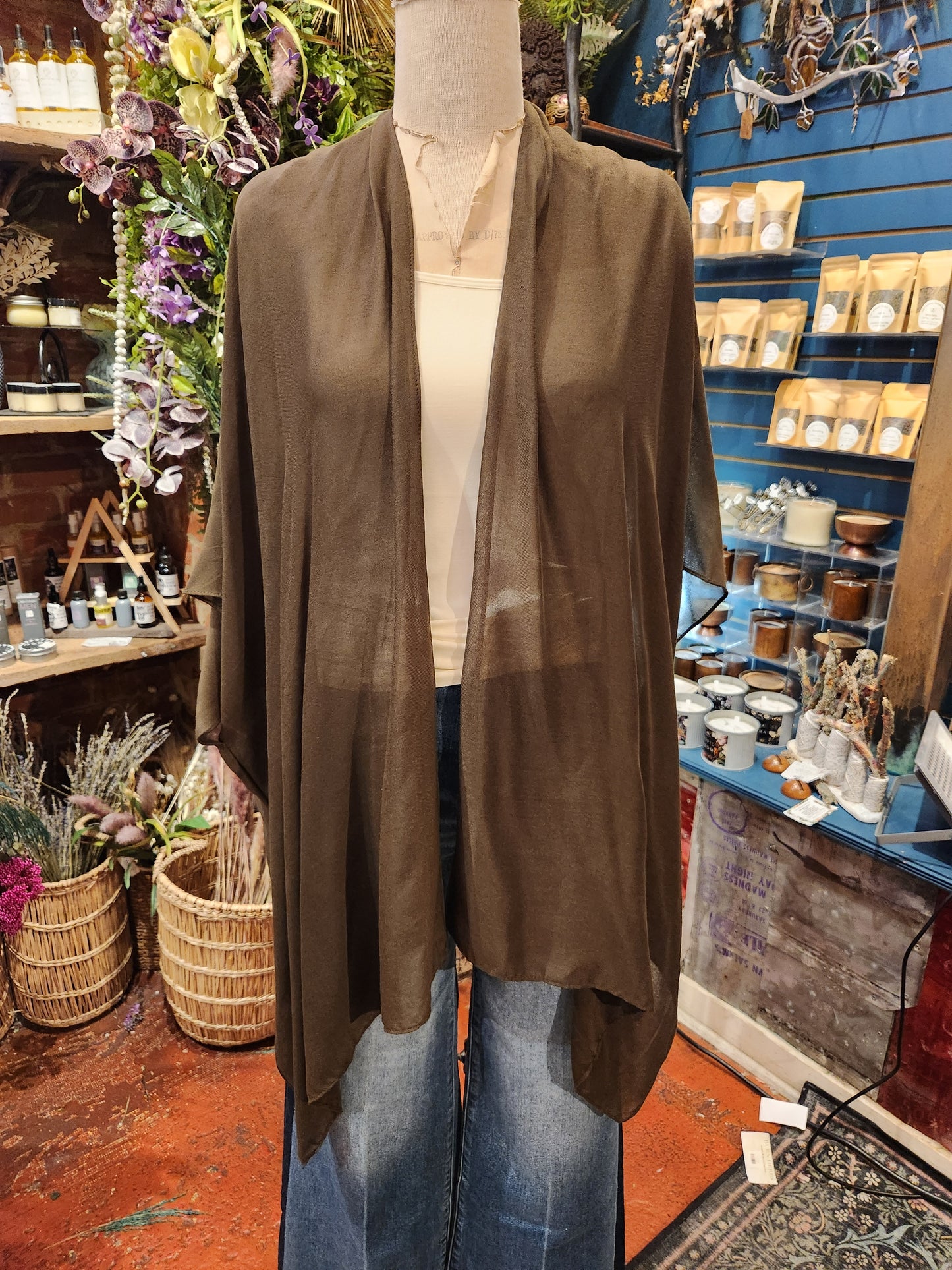 One-Size Short Kimono - Multiple Colors
