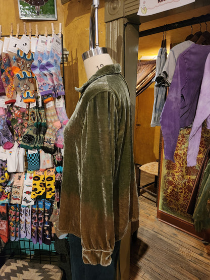 Hand Dyed 'Cutloose' Button Down Top