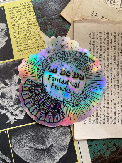 La De Da Crystal Ball Holographic Sticker