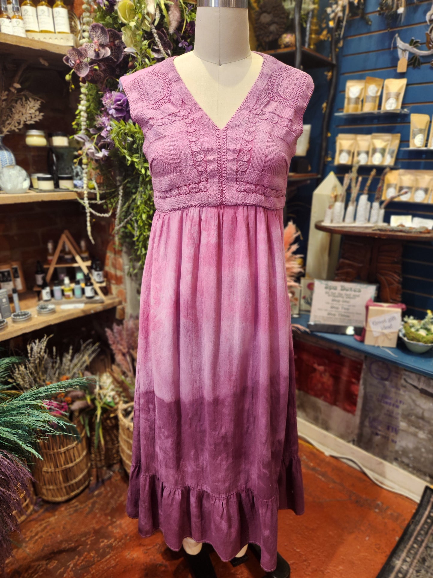 Berry Blend Maxi Dress