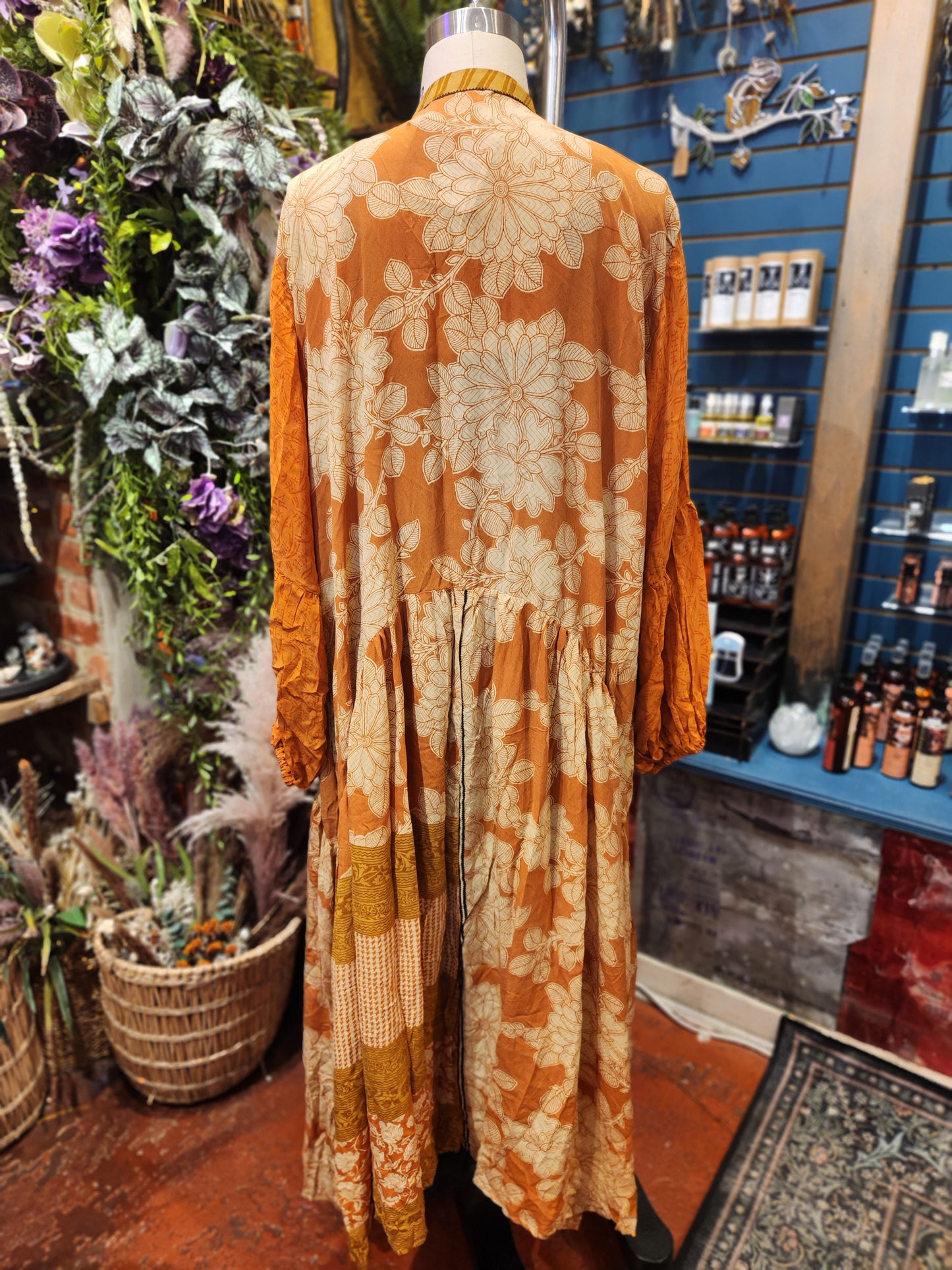 Crepe Sari Evermore Kimono