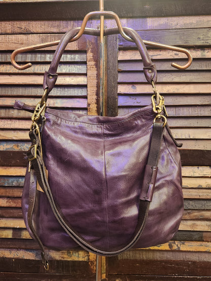 Horton Grape Leather Bag
