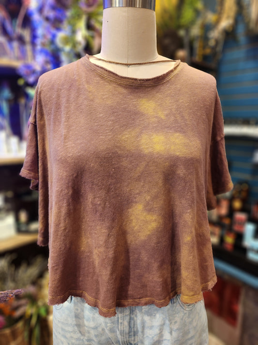 Chocolate Crush Dyed Tee