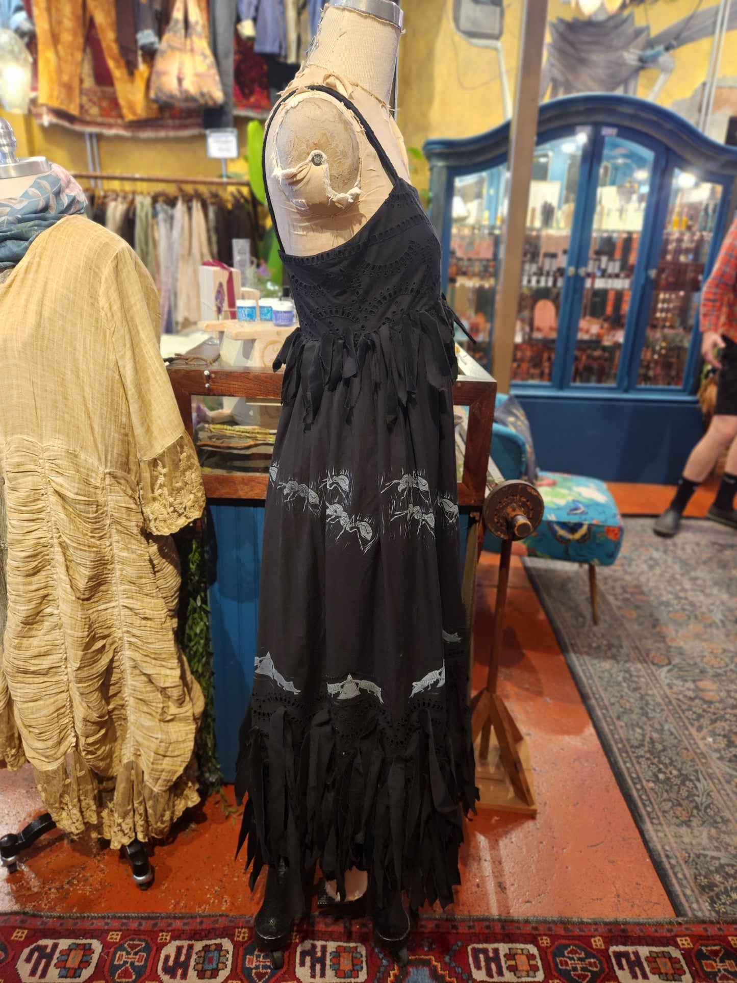 Insect Invasion Saltwater Luxe Dress - Tristessa Motley*