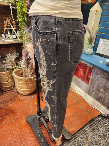 Traumatism Art Tall Teeth Skinny Jean