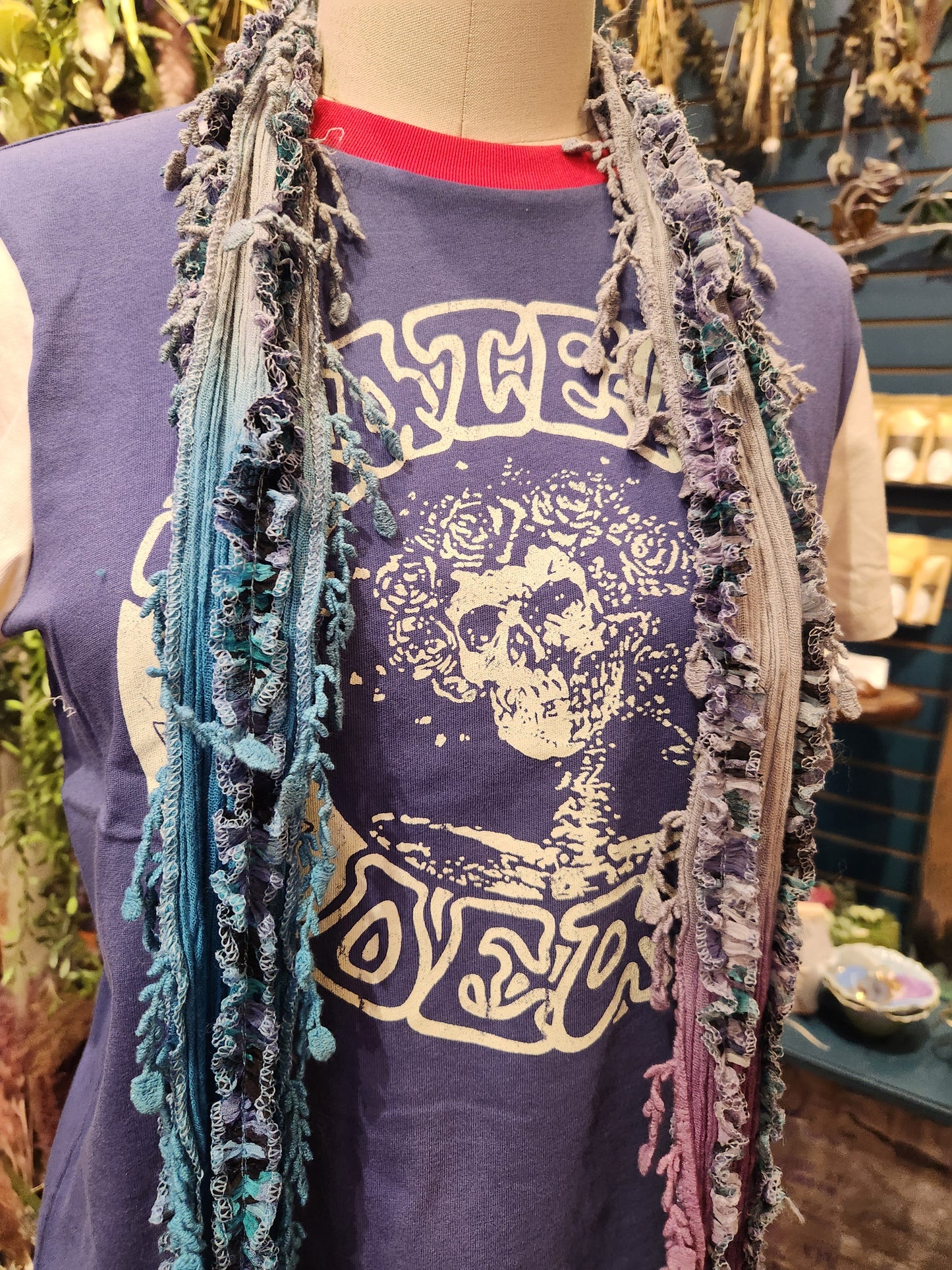 Fringe Scarf - OOAK #28