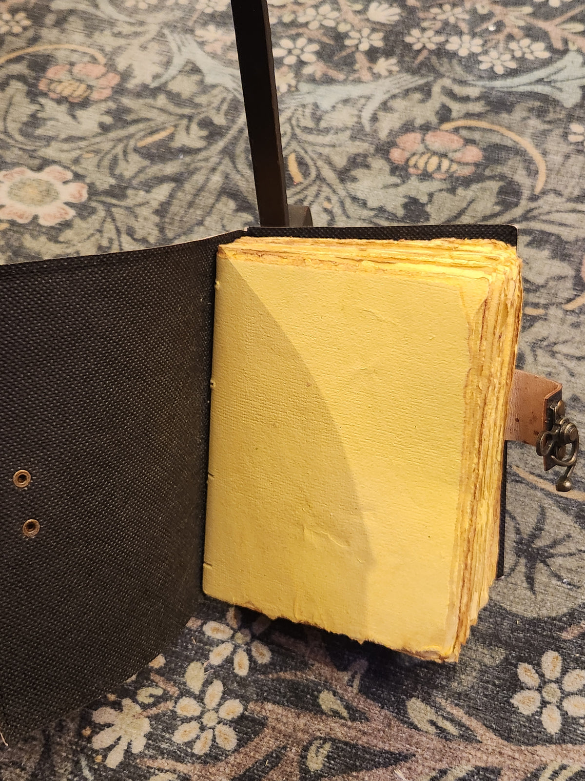 Moth Journal | Leather Journal | Blank Vintage Notebook