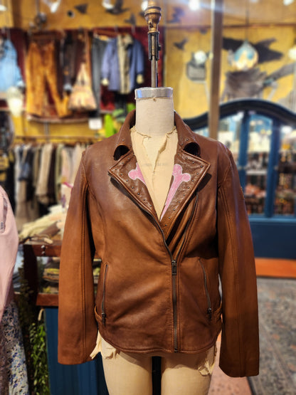 Dobermann Daze Mauritius Leather Jacket - Nicole Errico*