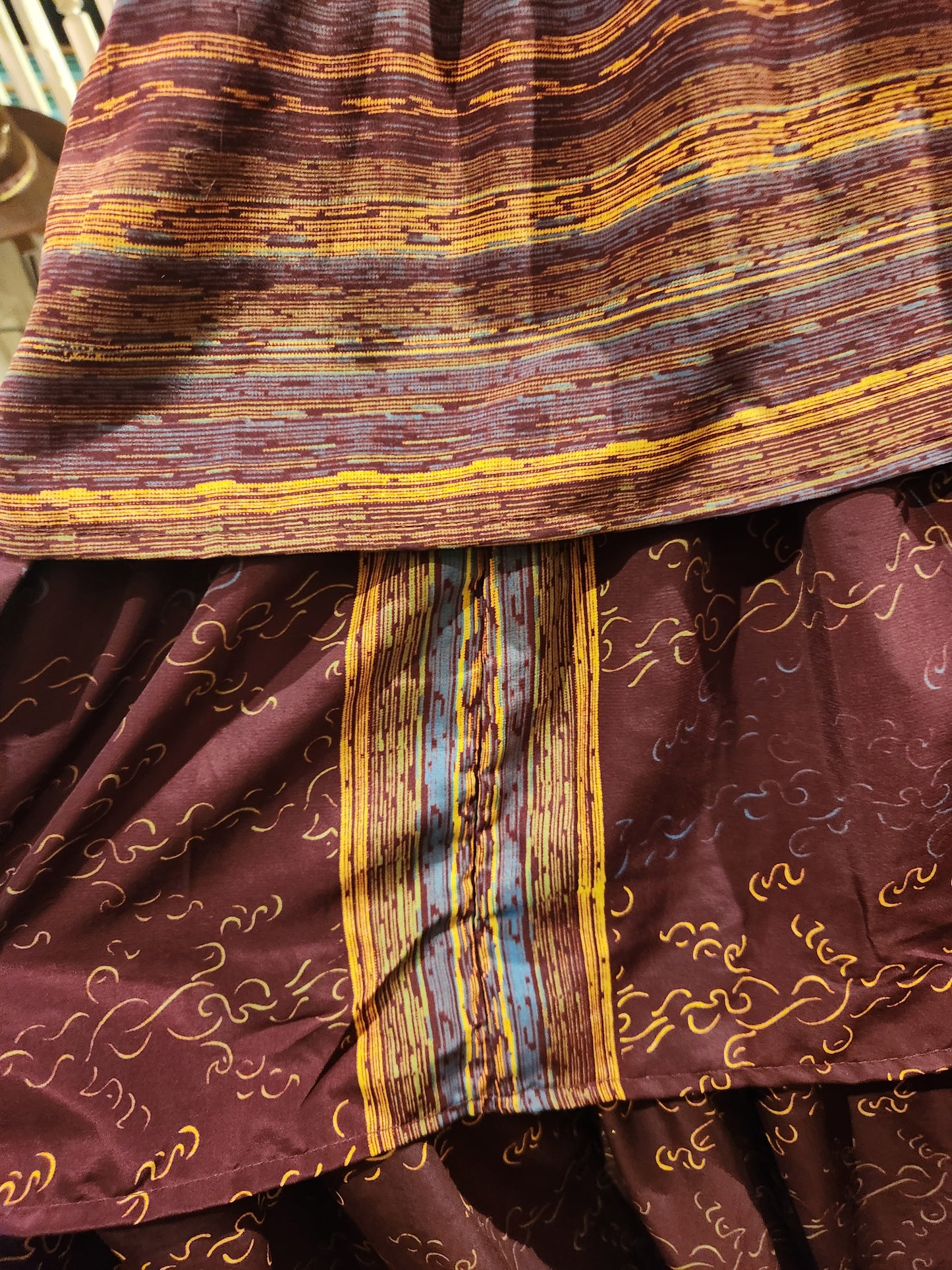 Rasgulla Sari Venus Ruffle Maxi 1125 - 098