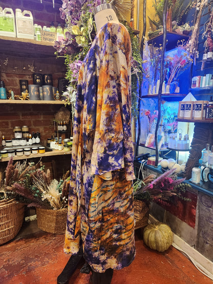 Crepe Sari Spellbound Kimono 0926 016