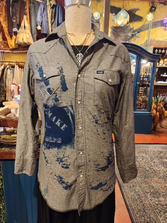 Vintage Ladies in Tattoo Wrangler Shirt - Laura Bruce