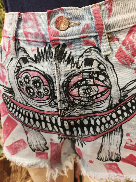 Traumatism Art Stink Eye Hare Shorts