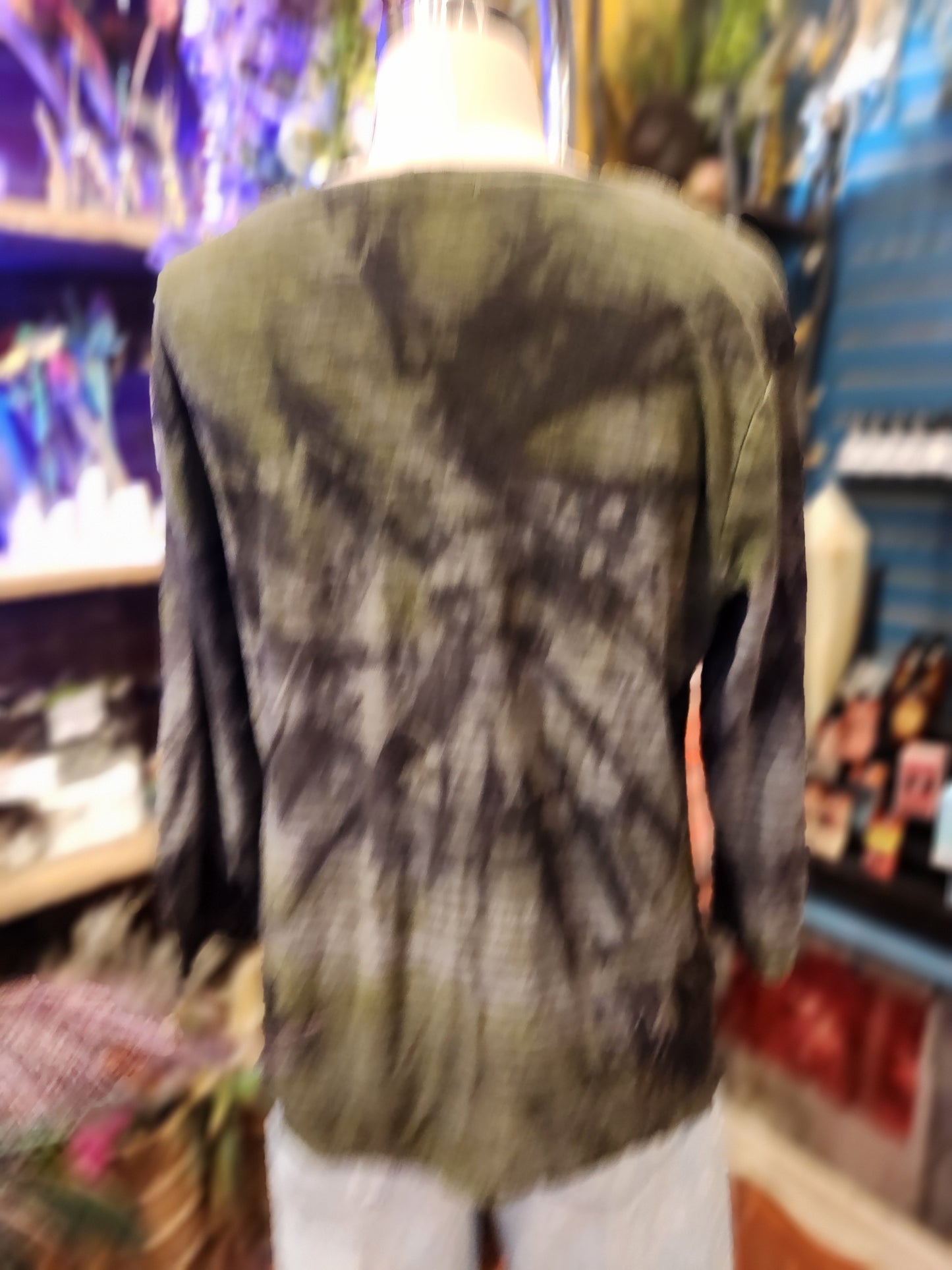 Solstice Stripe Dyed Shirt