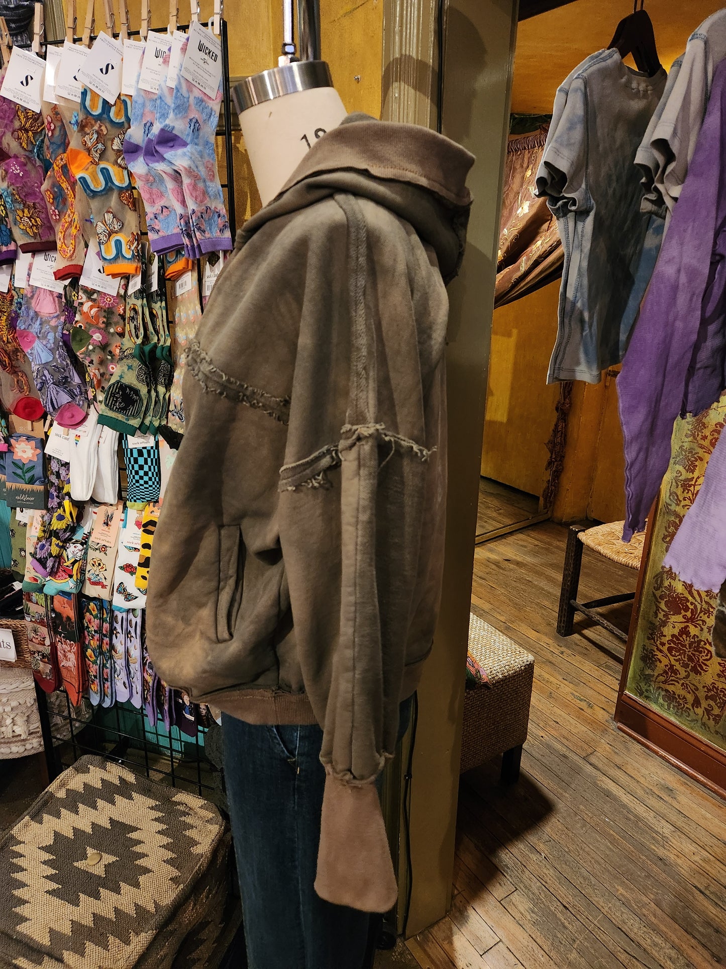 Hand Dyed 'Sweetkarma' Hoodie