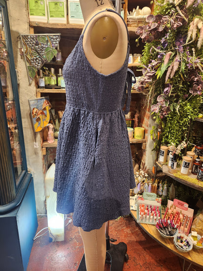 Tank Mini Dress - Dusty Blue
