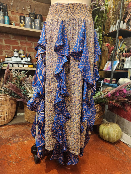 Pareo Kantha Willow Maxi Skirt 0826 049