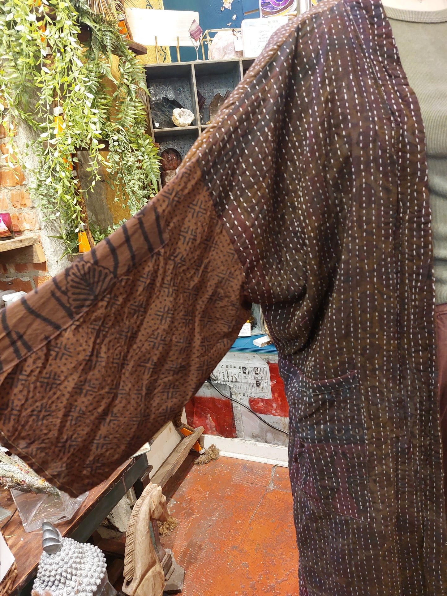 Majestic Caramel Over dye Kimono 1124 205