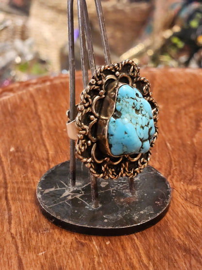 Natural Turquoise Ring