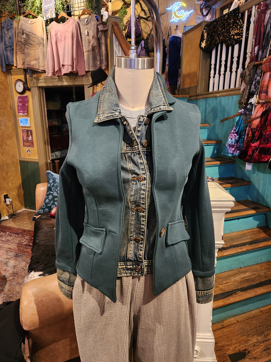 Clarissa Blazer - Evergreen