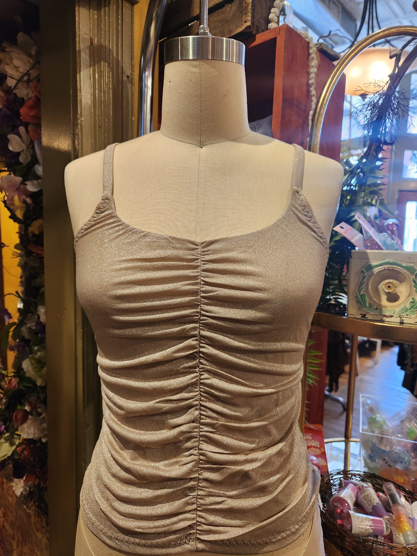 Shimmer Lurex Cami - Multiple Colors