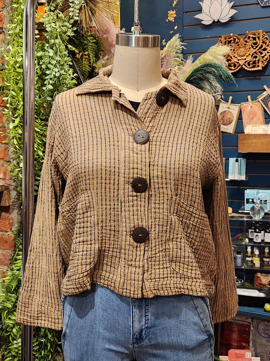 Selene Jacket - Walnut