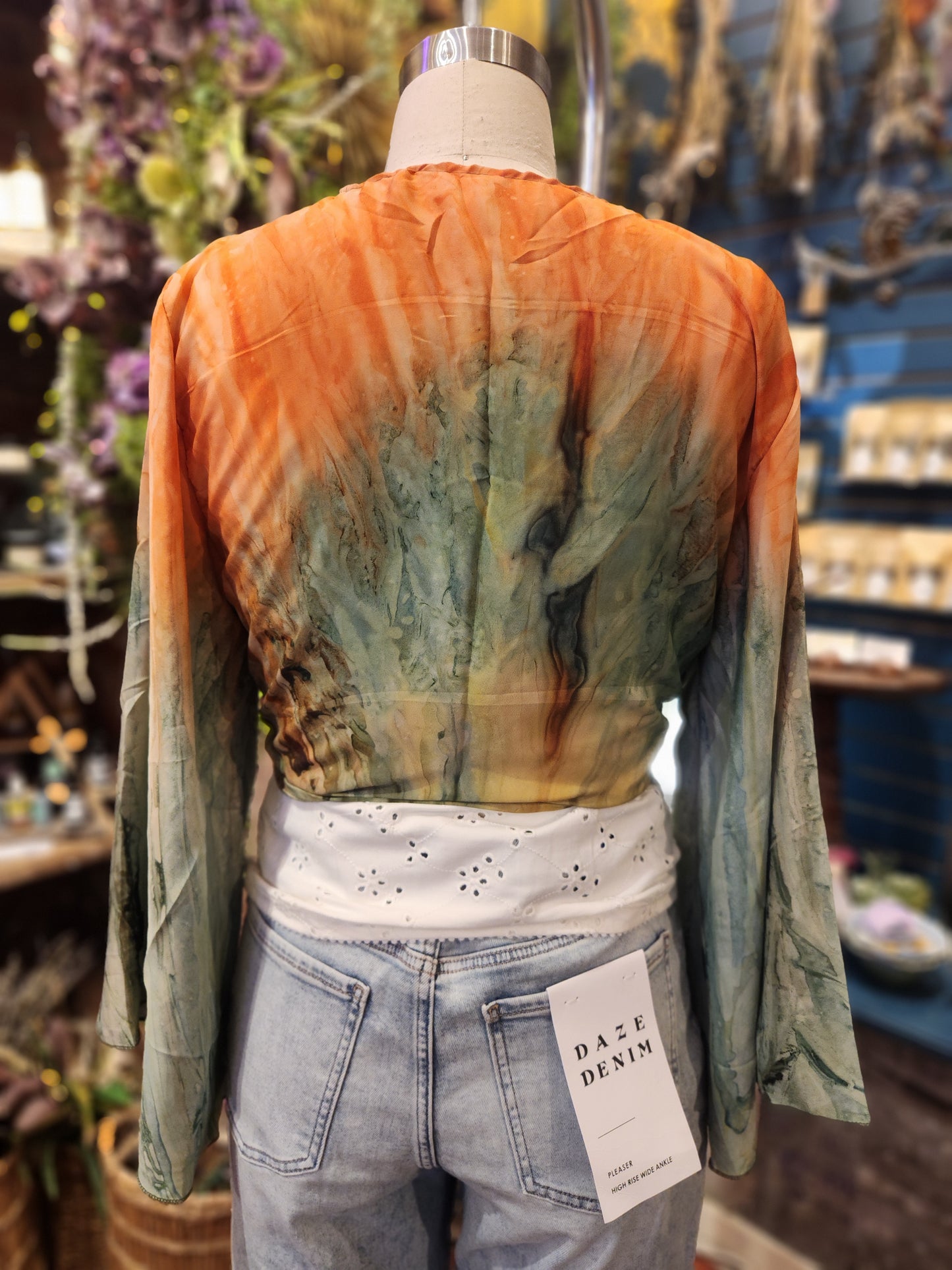 Tie Dye Shrug ( multiple colors available )