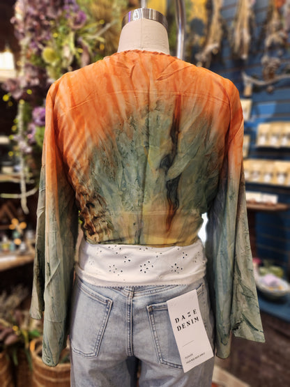 Tie Dye Shrug ( multiple colors available )