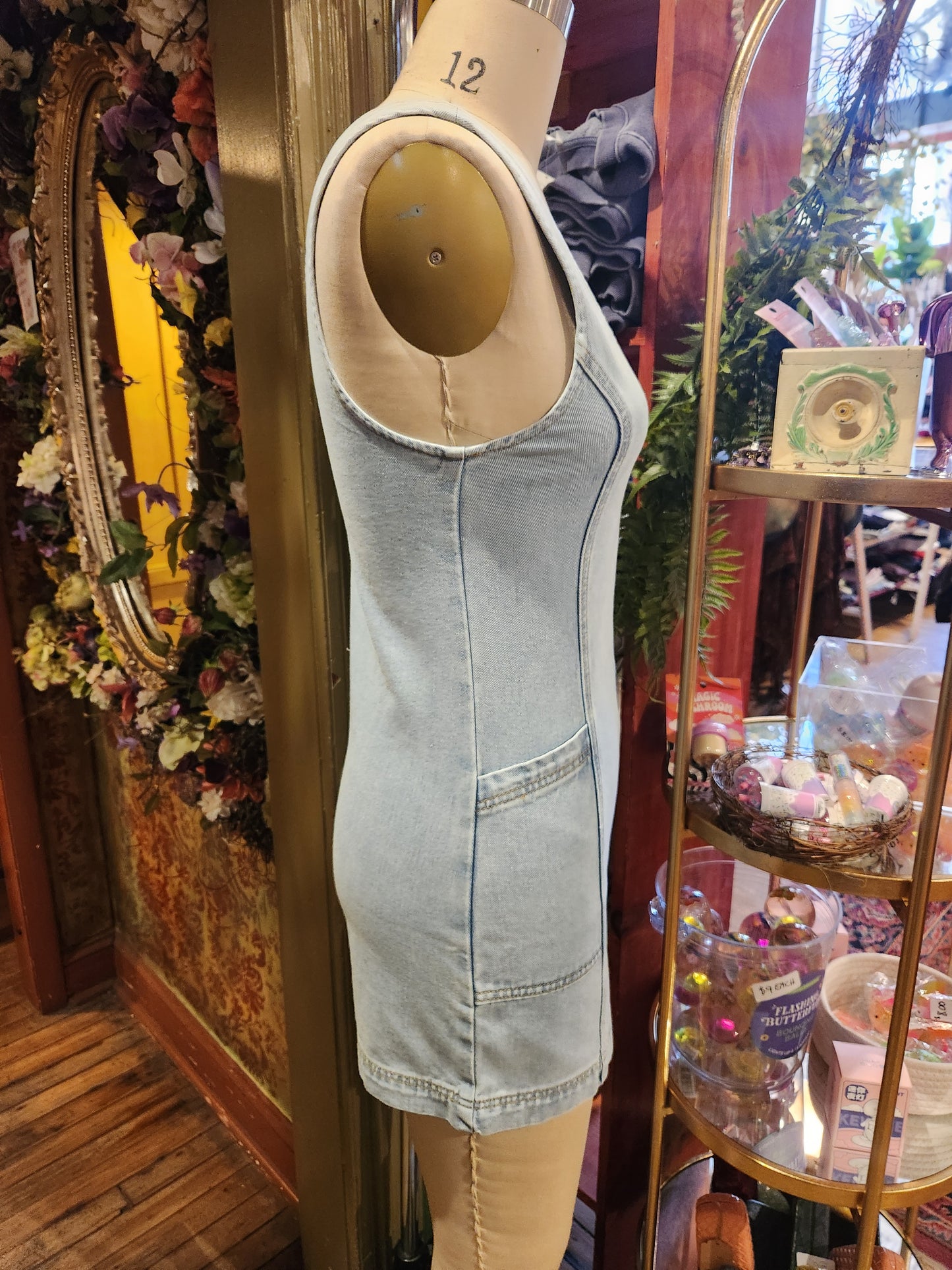 Tank Mini Dress - Skyline
