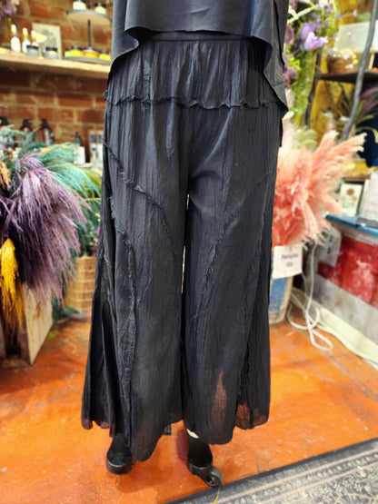 Bridge Over Water  Cotton Pant  ( multiple colors available )