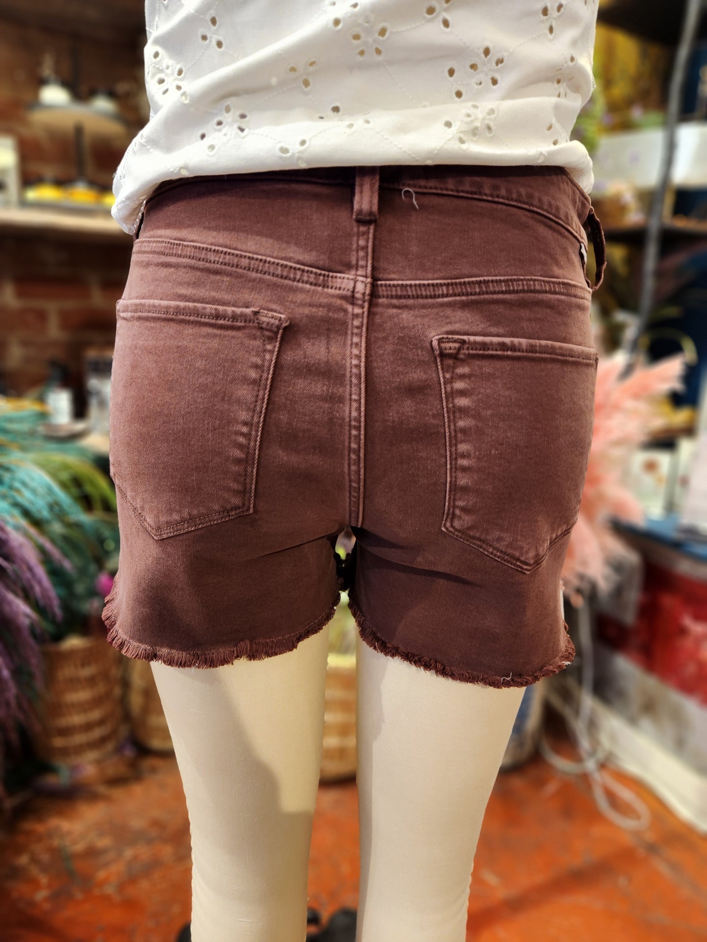GIGI Shaved Chocolate Shorts