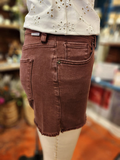 GIGI Shaved Chocolate Shorts