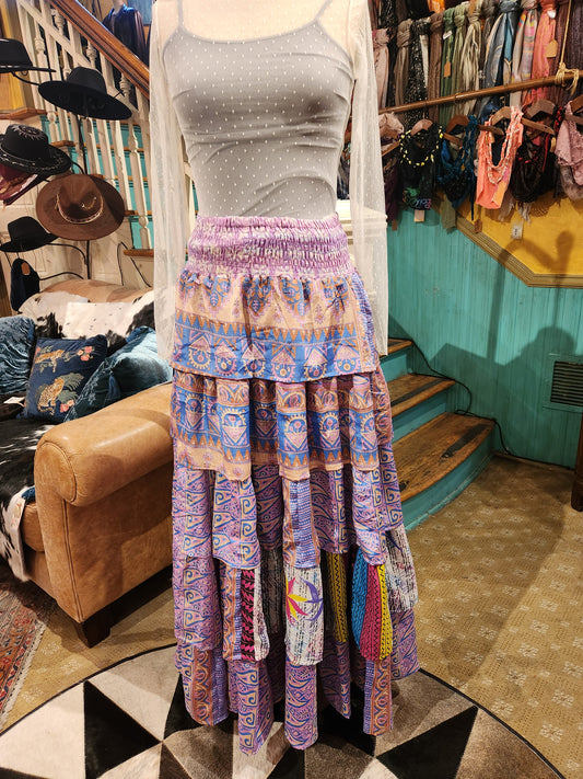 Rasgulla Sari Venus Ruffle Maxi 1125 - 213