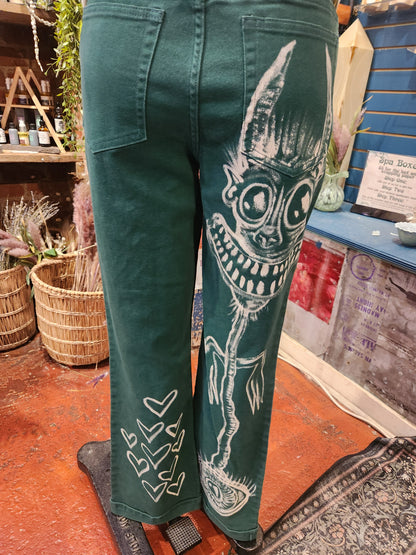 Traumatism Art Prolly Not Wide Leg Jean