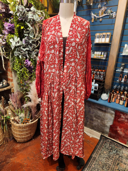Crepe Sari Evermore Kimono