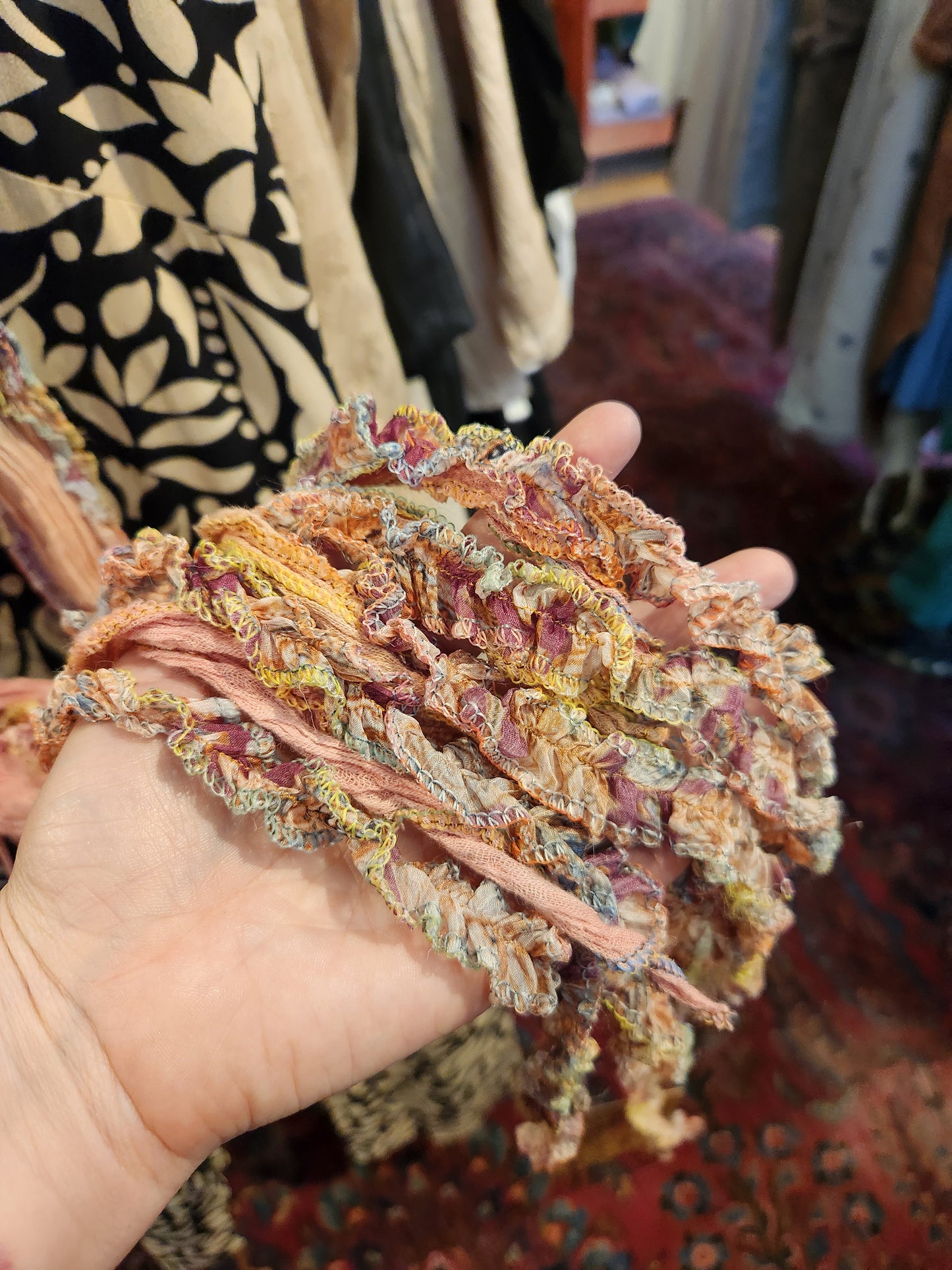 Fringe Scarf - OOAK #18