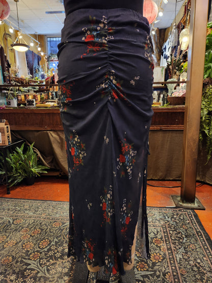 Crimson Lights Skirt - Navy Combo